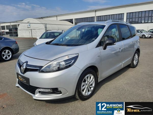 Renault Grand Scenic dCi 110, Limited, HR Navi, Alu 16″, PDC, Jamstvo