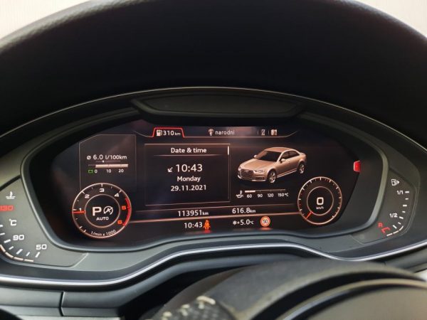 Audi A4 2,0 TDI 190 ks, 3x S-line, S-Tronic, Quattro, LED, Virtual