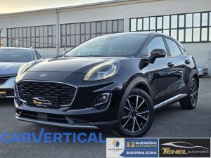 Ford Puma 1,5 TDCI 120KS, TITANIUM, WINTER, LED, JAMSTVO, CAR VERTICAL